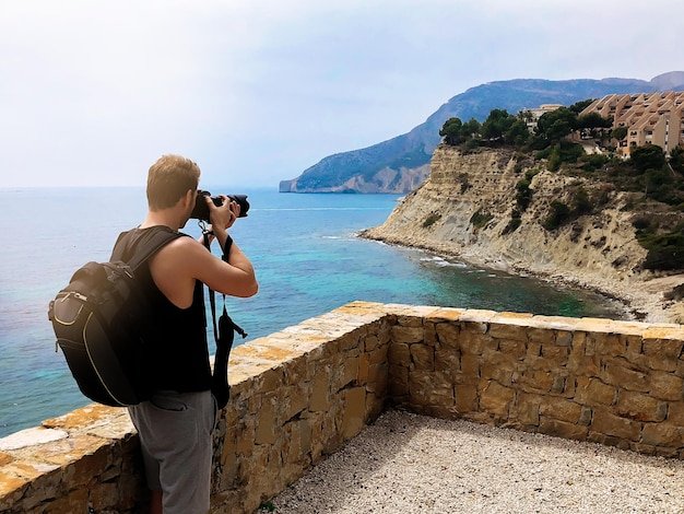 Photographer Taking Picture Ocean Coast 657883 287 1