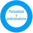 valores puntualidad y profesionalismo